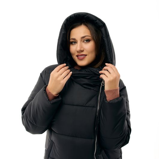 Куртка Анетта, черная, Цвет: Черный, Размер: 42-44, изображение 2
