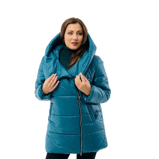 Куртка Анетта, синяя, Цвет: Синий, Размер: 42-44, изображение 3