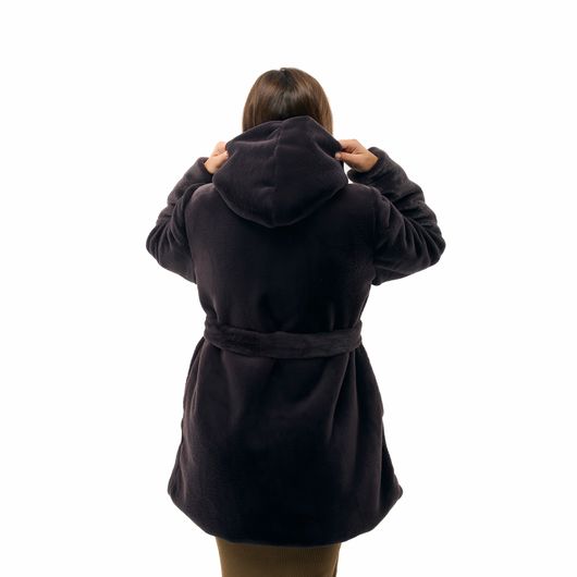 Шуба Феерия, коричневая, Цвет: Коричневый, Размер: 2XL, изображение 5