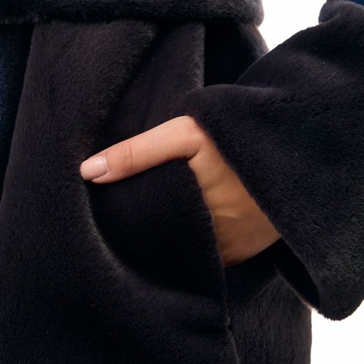 Шуба Феерия, коричнева, Колір: Коричневий, Розмір: XL, зображення 6