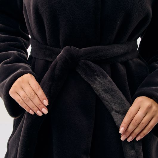 Шуба Феерия, коричневая, Цвет: Коричневый, Размер: 3XL, изображение 8