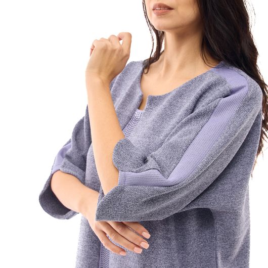 Сукня Жоржина, трикотаж, бузкова, Колір:  Бузковий, Дизайн: Трикотаж , Розмір: 52, зображення 5