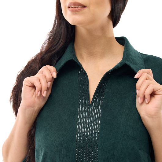 Платье Мириада, зеленое, Цвет: Зеленый, Размер: 54, изображение 5