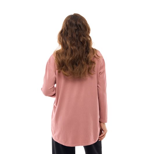 Джемпер Анджелина, розовый, Цвет: Розовый , Размер: 60-62, изображение 6