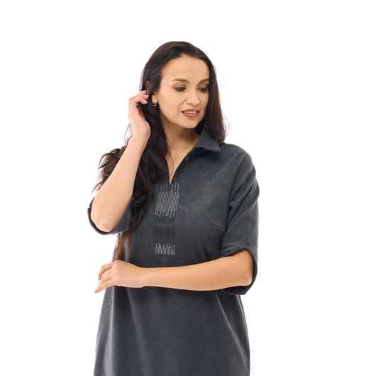 Сукня Міріада, графіт, Колір: Графіт, Розмір: 52, зображення 6