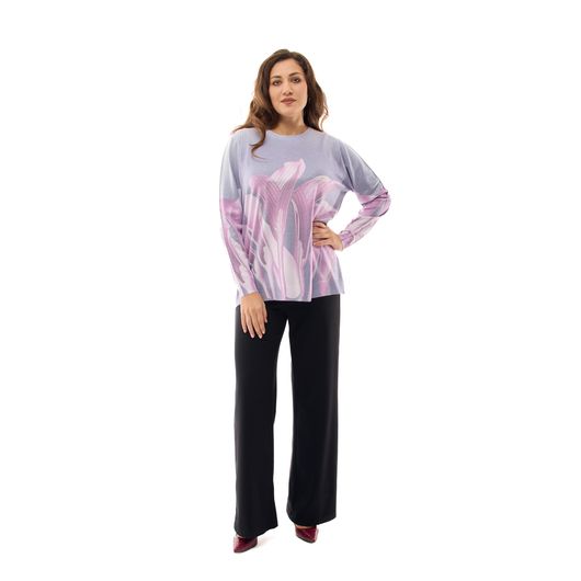 Джемпер Аліса, калли, бузковий, Колір:  Бузковий, Дизайн: Калли , Розмір: 46, зображення 5