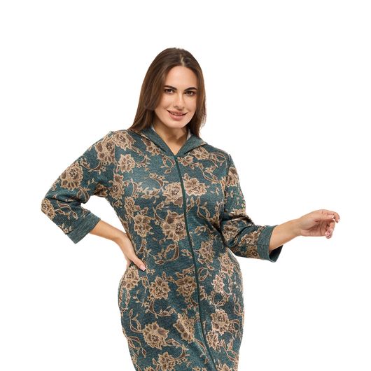 Халат Хюррем, зеленый, Цвет: Зеленый, Размер: 60-62, изображение 3