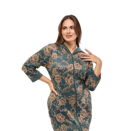 Халат Хюррем, зеленый, Цвет: Зеленый, Размер: 68-70, изображение 4