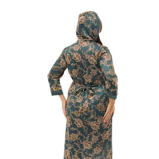 Халат Хюррем, зеленый, Цвет: Зеленый, Размер: 60-62, изображение 6