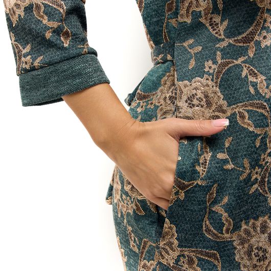 Халат Хюррем, зелений, Колір:  Зелений, Розмір: 52-54, зображення 7