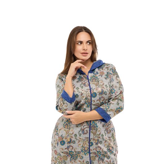 Халат Хюррем, серый, Цвет: Серый , Размер: 68-70, изображение 2