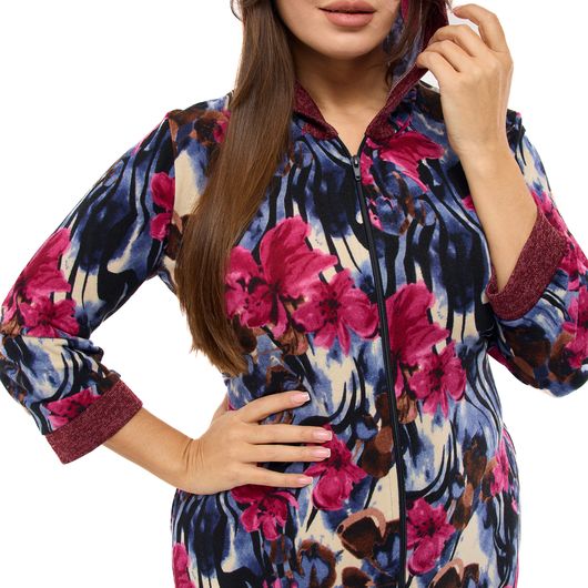 Халат Хюррем, кольоровий, Колір: Кольоровий , Розмір: 64-66, зображення 2