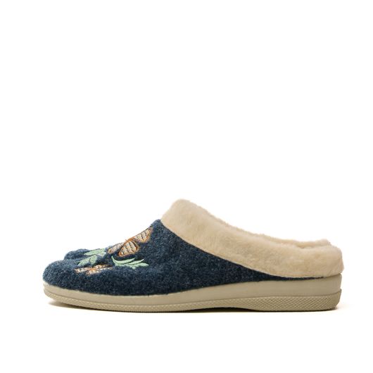 Тапочки домашние Зоряна, синие, Цвет: Синий, Размер обуви : 39, изображение 5