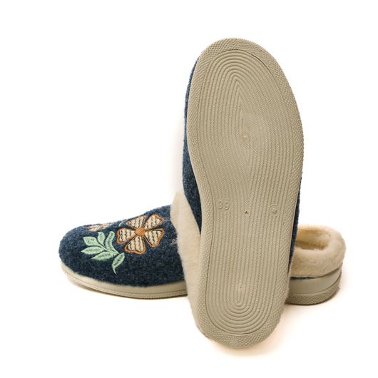 Тапочки домашние Зоряна, синие, Цвет: Синий, Размер обуви : 37, изображение 6