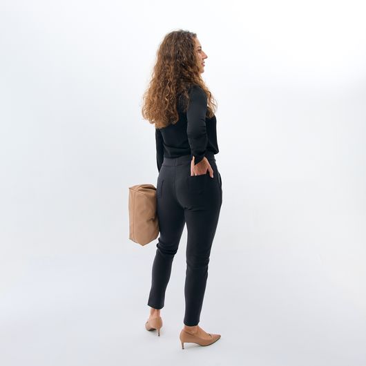 Брюки Луиза Синие, Цвет: Синий, Размер: 44, изображение 5