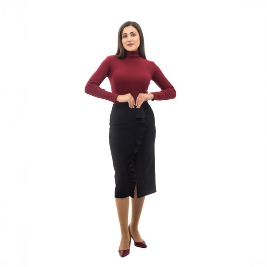 Гольф Анніка, бордовий, Колір: Бордовий, Розмір: 44-46, зображення 2