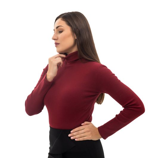 Гольф Анніка, бордовий, Колір: Бордовий, Розмір: 44-46, зображення 3