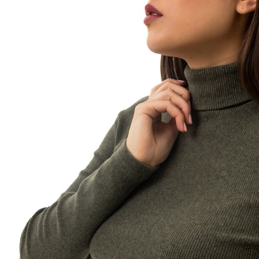 Гольф Анника, серо-бежевый, Цвет: Серо-бежевый , Размер: 52-54, изображение 3