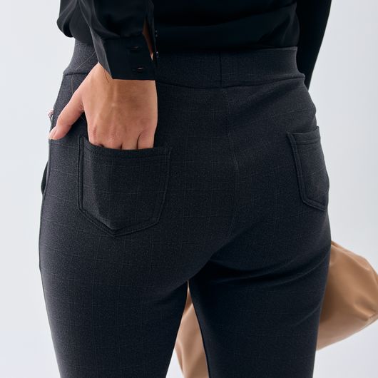 Брюки Луиза Синие, Цвет: Синий, Размер: 66, изображение 2