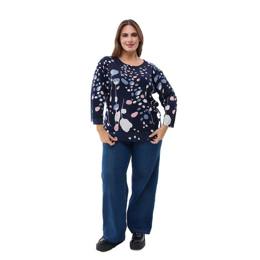 Джемпер Концепт Пелюстки, синій, Колір: Синій, Розмір: 56, зображення 4