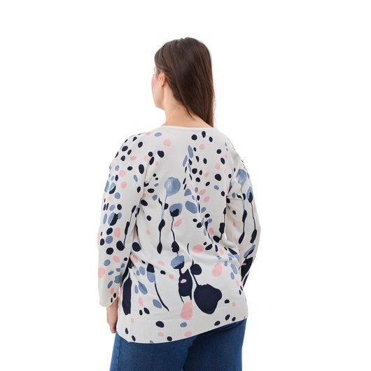 Джемпер Концепт Пелюстки, білий, Колір: Білий, Розмір: 52, зображення 5