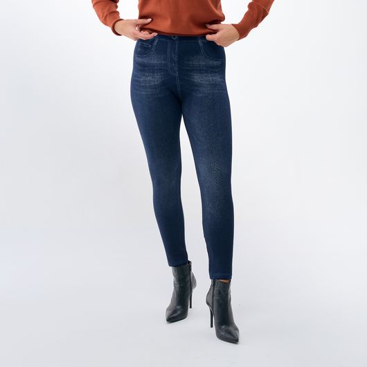 Лосины Индиго, Цвет: Синий, изображение 6