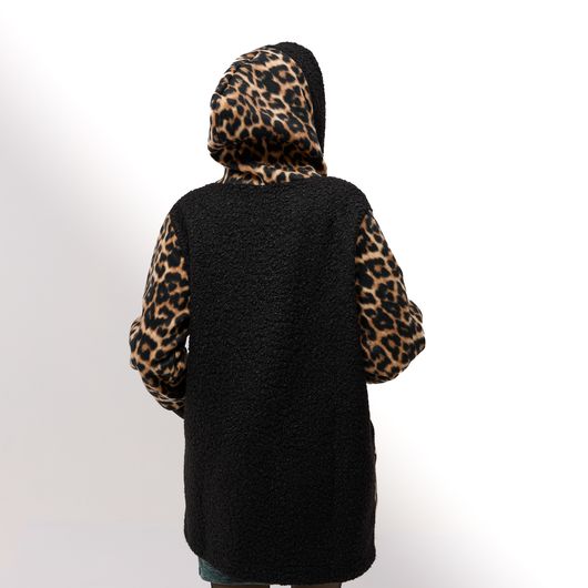 Пальто ЛеоХіт, леопард коричневий, Колір: Коричневий, Розмір: 50, зображення 3