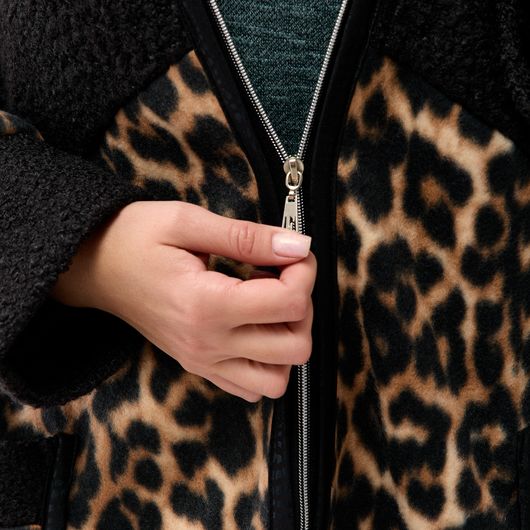 Пальто ЛеоХіт, леопард коричневий, Колір: Коричневий, Розмір: 50, зображення 5