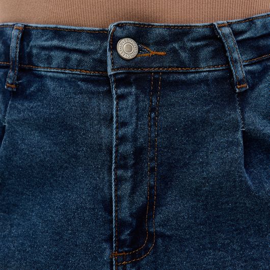 Джинсы СкайЛайн, синие с выточками, Цвет: Синий, с вытачками , Размер: M, изображение 9