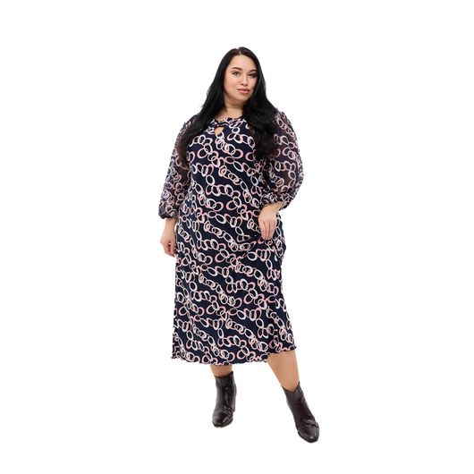 Платье Данелия, цепочка, Цвет: Цепочка , Размер: 62, изображение 3