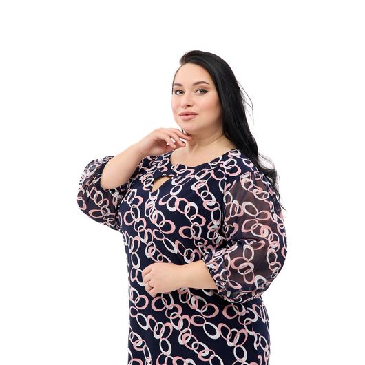 Сукня Данелія, ланцюжок, Колір: Ланцюжок , Розмір: 56, зображення 9