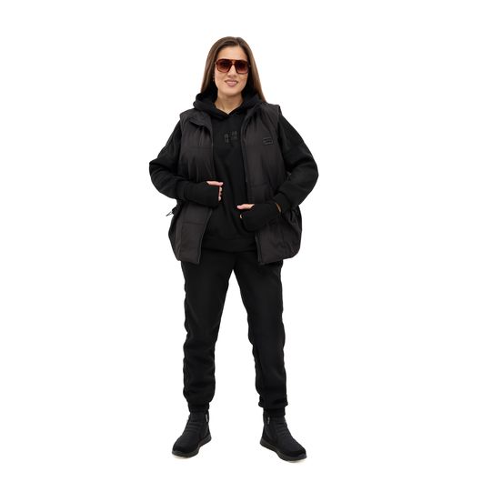 Костюм Антарес, черный, Цвет: Черный, Размер: 58-60