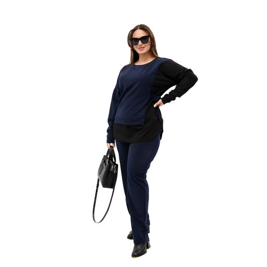 Костюм Фантазия, темно-синий, Цвет: Темно-синий , Размер: 46-48, изображение 2