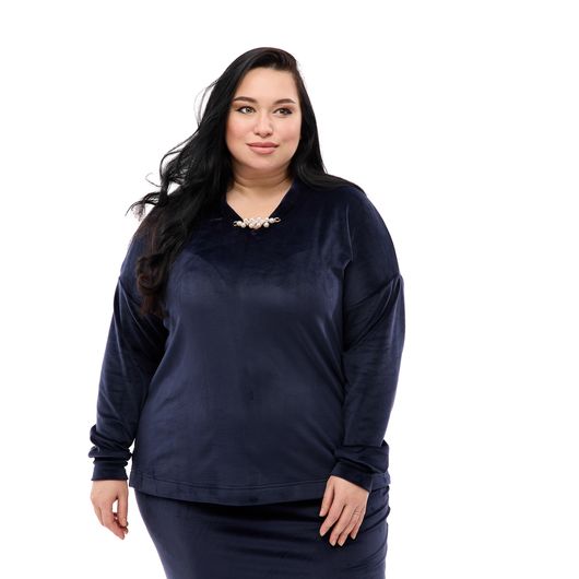 Костюм МегаШик, темно-синій, Колір: Темно синій, Розмір: 52, зображення 6