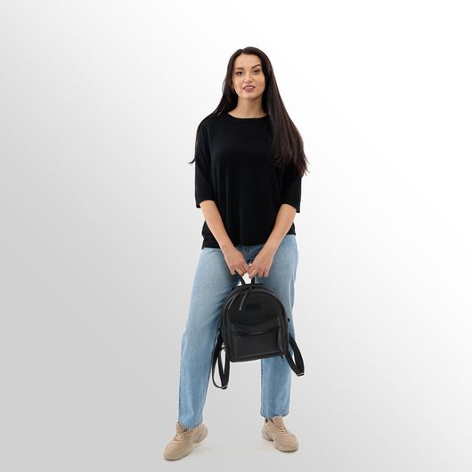 Джемпер Меланія, чорний, Колір: Чорний, Розмір: 46