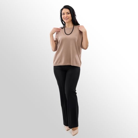 Джемпер Меланія, мокко, Колір: Мокко , Розмір: 46, зображення 2