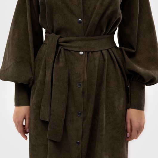 Платье Велси, хаки, Цвет: Хаки , Размер: 50-52, изображение 4