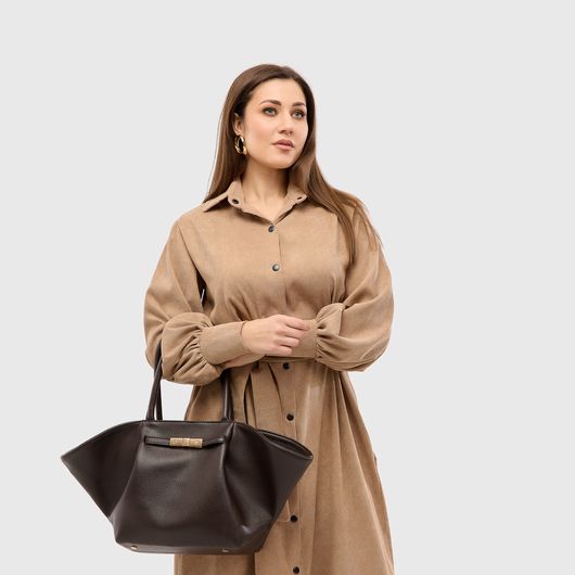 Платье Велси, бежевое, Цвет: Бежевый , Размер: 46-48, изображение 5