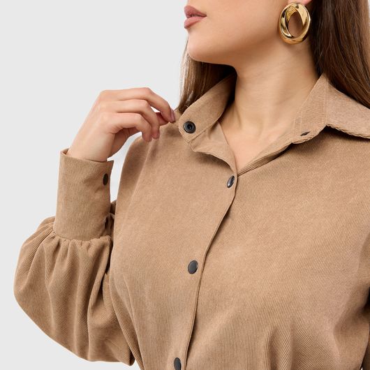 Платье Велси, бежевое, Цвет: Бежевый , Размер: 50-52, изображение 9