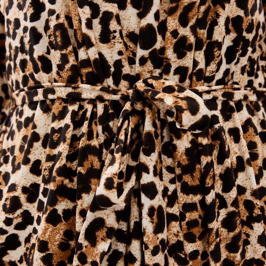 Халат Шэрон, леопард, Цвет: Леопард , Размер: XL, изображение 7