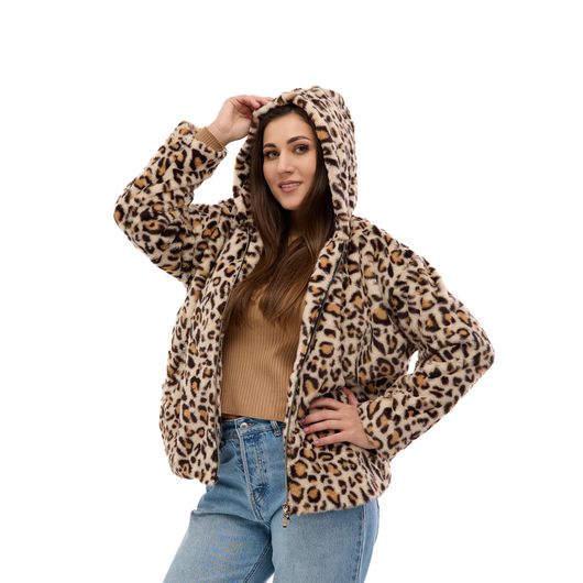 Кардиган Леопардовый Шик, молочный, Цвет: Молочный , Размер: 44, изображение 5