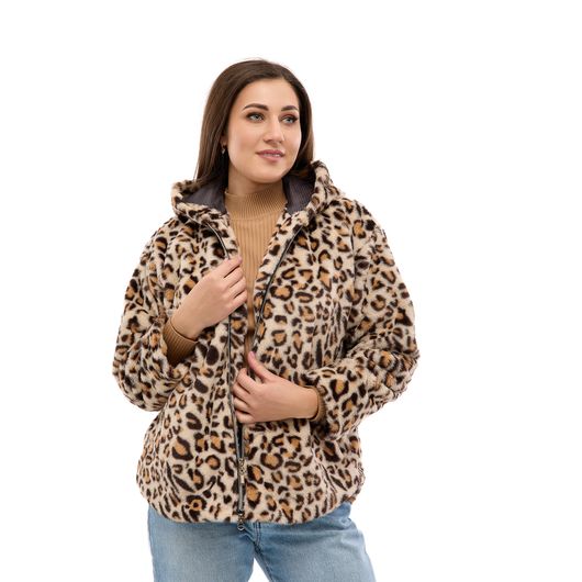 Кардиган Леопардовый Шик, молочный, Цвет: Молочный , Размер: 44, изображение 8