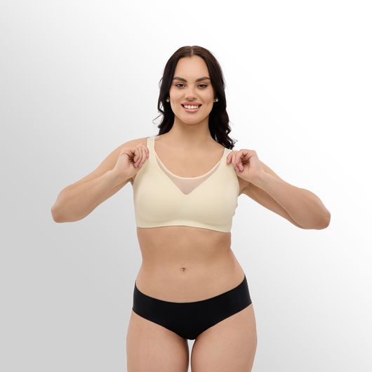 Топ Роуз, бежевый, Цвет: Бежевый , Размер: L