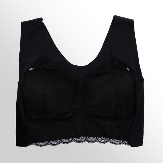 Топ Шарм, черный, Цвет: Черный, Размер: 4XL, изображение 3