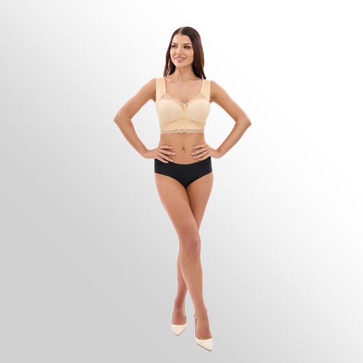 Топ Шарм, бежевый, Цвет: Бежевый , Размер: XL, изображение 3