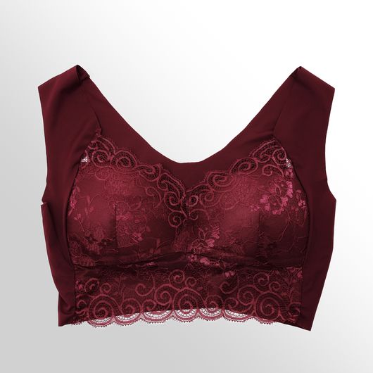 Топ Шарм, бордовий, Колір: Бордовий, Розмір: 2XL, зображення 10