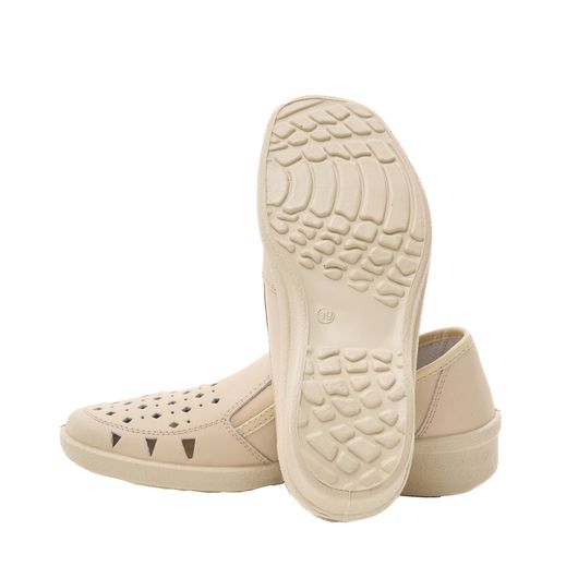 Летняя обувь - туфли "Елизавета" черные, Цвет: Бежевый , Размер: 40, изображение 5