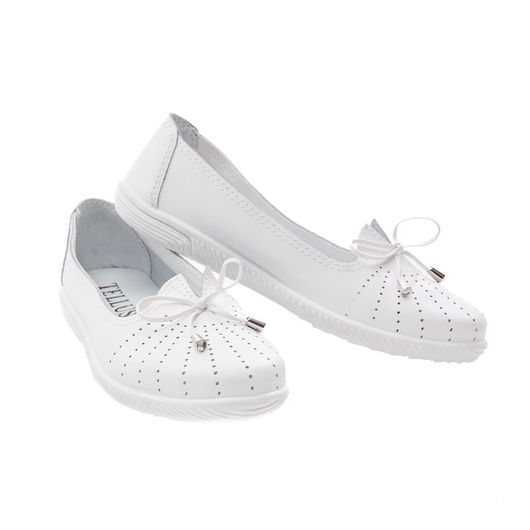 Туфли Марлетта Белые, Цвет: Белый, Размер: 38