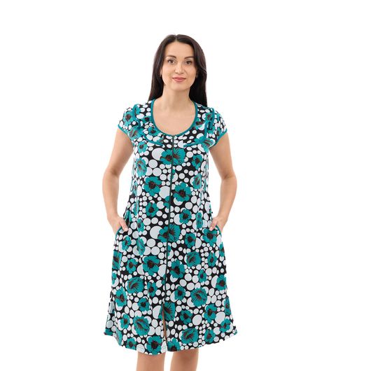 Халат Магія Квітів, зелений, Колір:  Зелений, Розмір: 2XL, зображення 5