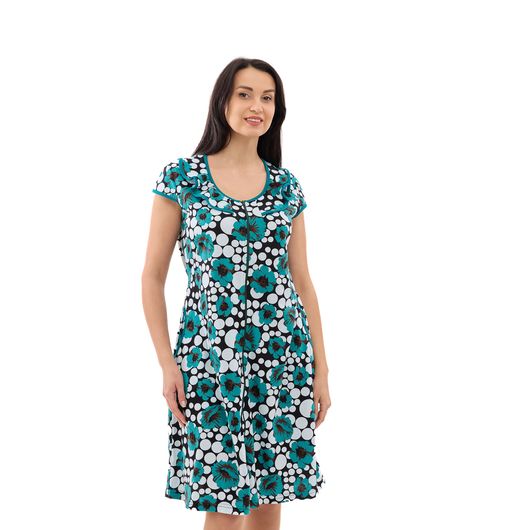 Халат Магія Квітів, зелений, Колір:  Зелений, Розмір: 2XL, зображення 7